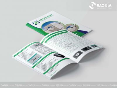 Thiết kế Brochure Công ty TNHH Thương mại và Công nghệ Hồng Phát